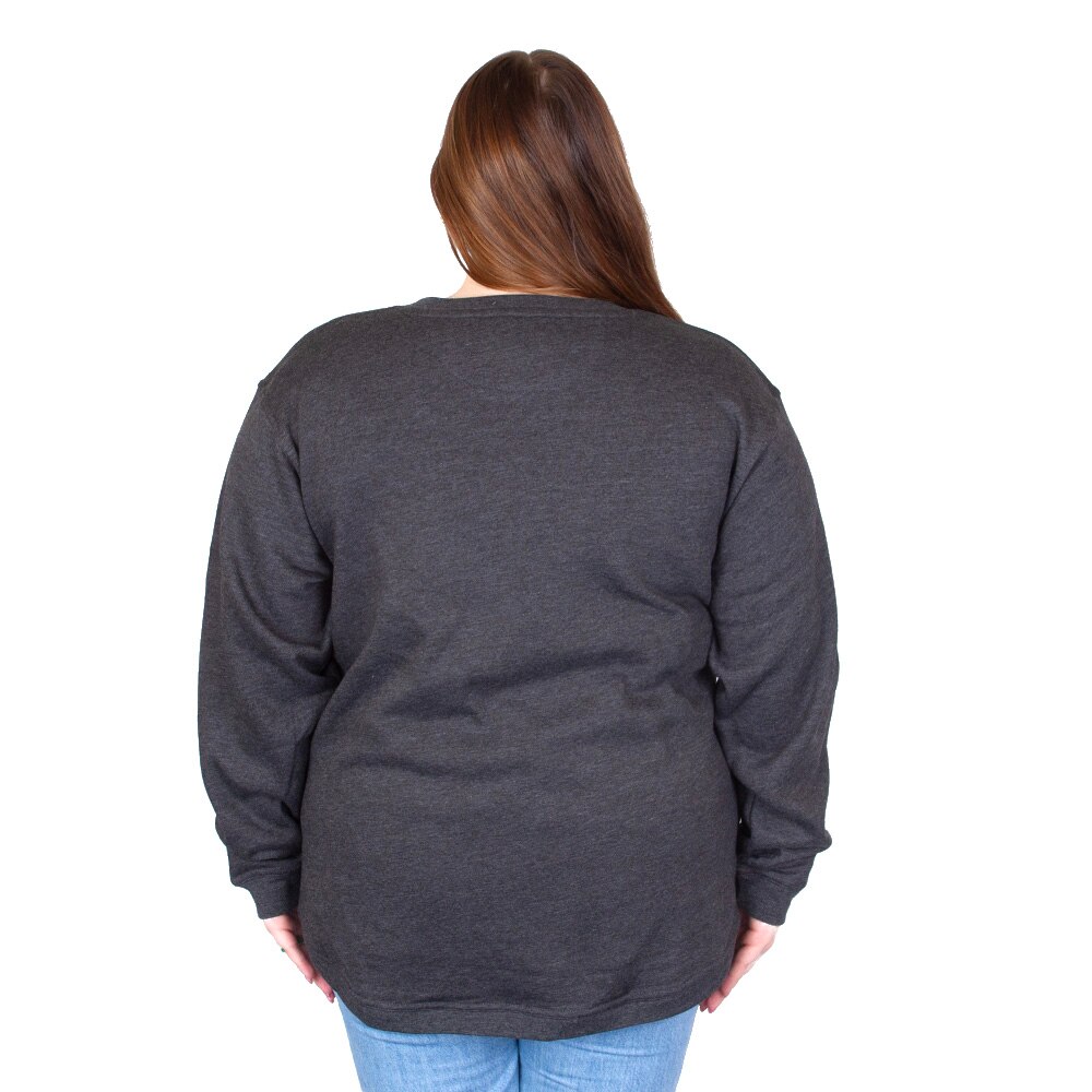 1876, League, Black, Pullover, Polyester Blend, Women, Onyx, UO design, Sweatshirt, 944676